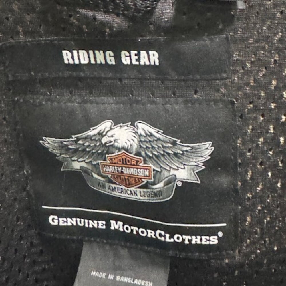 Harley Davidson TOWN Skull Mesh Jacket 2XL 97064-15VM - Picture 3 of 3